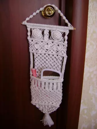 Macrame Owl : 단계별 사진 및 비디오가있는 마스터 클래스