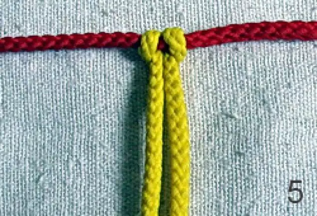 Scheme of weaving macrame for beginners with photos and video