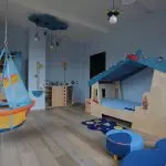 Хүүхдийн өрөөний дизайн хийх, бүтээлийн 12 м. практик арга техник