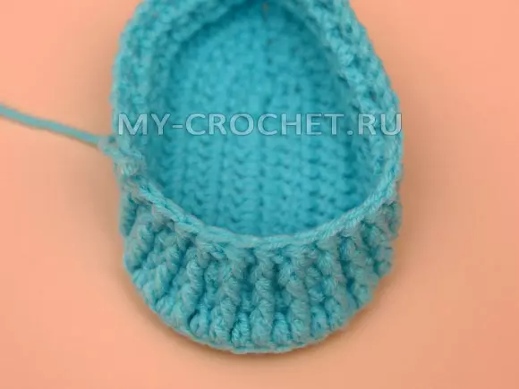 Booties-zapatos Crochet para nenos con descrición e esquemas