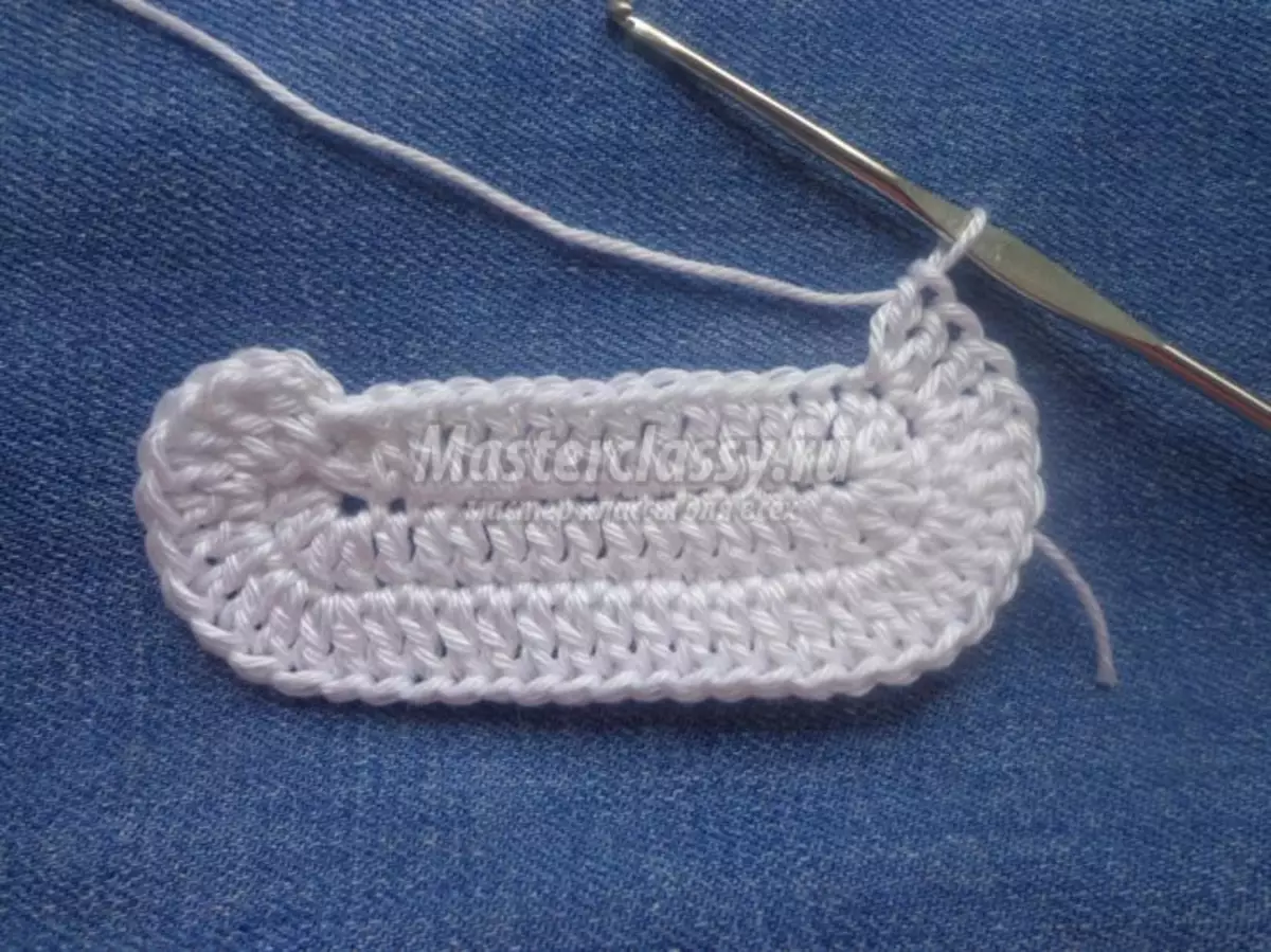 Baken bunnice crochet ka merero: sehlopha sa master le linepe le video