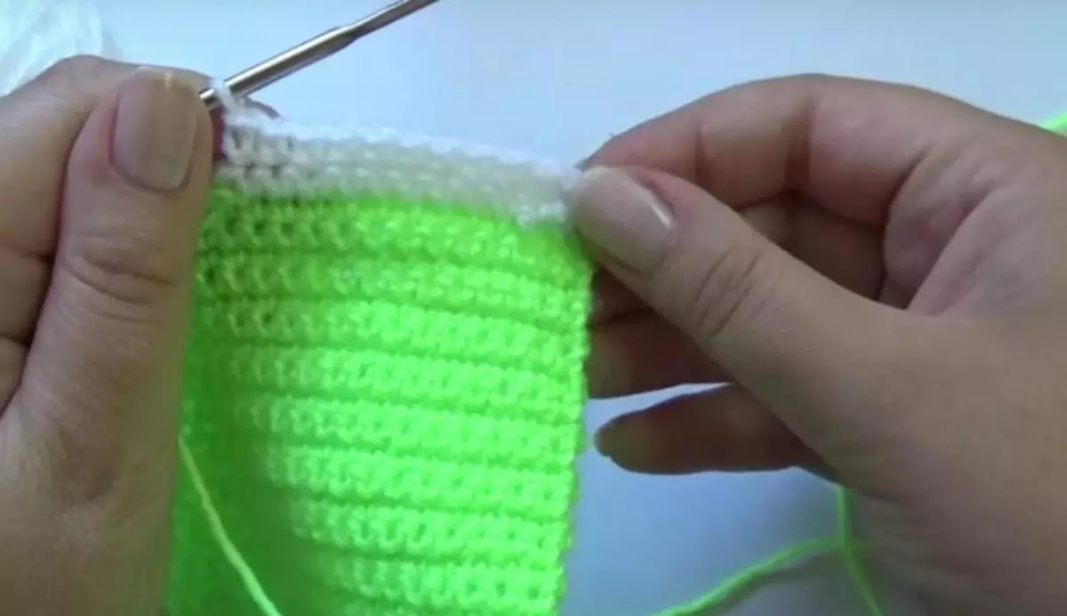 Точки-басейни: видео уроци с описание на работата на плетене на една кука