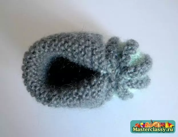 Booty-masfiers avec aiguilles à tricoter avec photos et vidéos