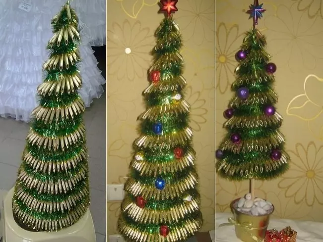 How to make a New Year tree do it yourself