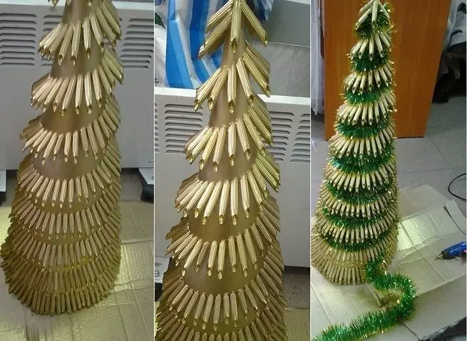 Cum să faci un copac de Anul Nou o faci singur