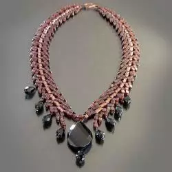 Meisterklasse in der Petersburger Kette von Perlen: Halskettenschemata
