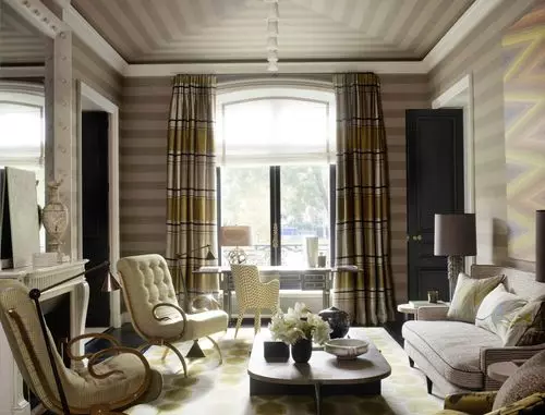 As cortinas inspiran ao facer un interior moderno