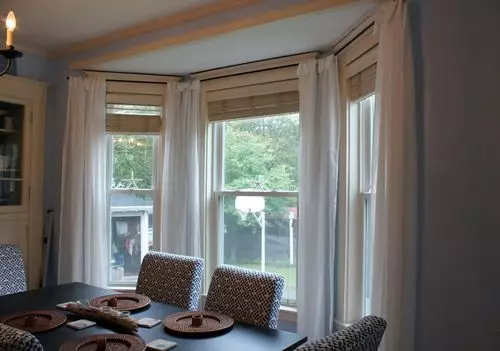Les cortines inspiren en fer un interior modern