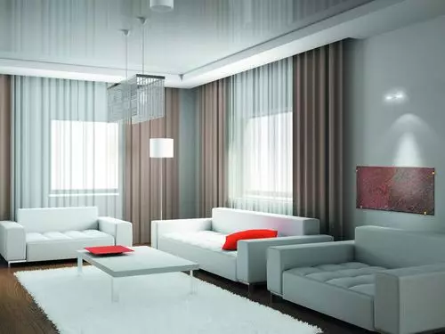 As cortinas inspiran ao facer un interior moderno