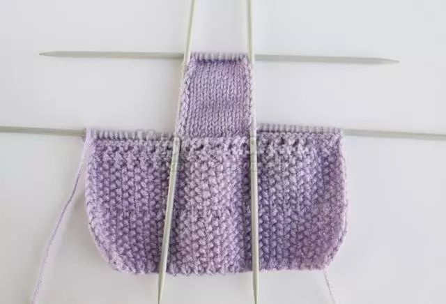 Bottillons avec aiguilles à tricoter avec descriptions et schémas