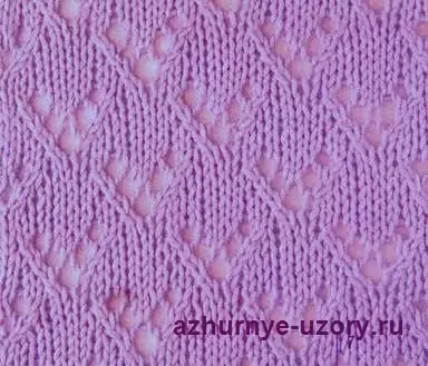 Knatên Knittingwork Openwork: Schemes bi danasîn û vîdyoyê