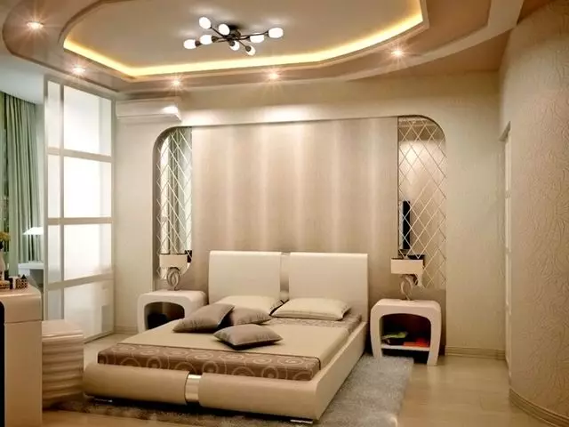 石膏ボードの天井：キッチンデザイン、廊下