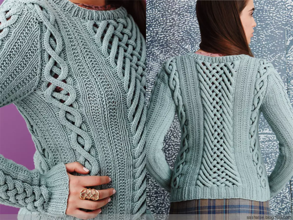 Вязанием спицами разное. Пуловер Vogue Knitting. Fall 2014. Джемпер Вог книттинг. Кофта Вог книттинг. Свитер из Вог книттинг.