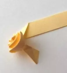 Origami het van papier met hande gestyg: skema in Russies vir beginners