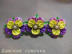 Pétales de Kanzashi: Vidéo de classe de maître avec une photo de feuilles rondes et pointues