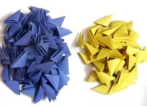 Dragon: Modulárny origami, montážna schéma s pokynmi krok za krokom a master triedy