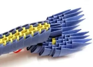 Naga: Origami modular, skim pemasangan dengan arahan langkah demi langkah dan kelas induk