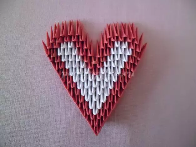 Hacimsel Kalp: Montaj Şeması ve Adım Adım Talimatları ile Modüler Origami