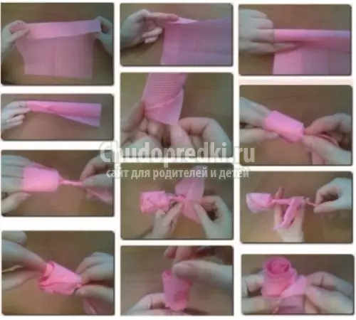 Video Origami von Papier für Kinder: Blumen, Frosch und Boot