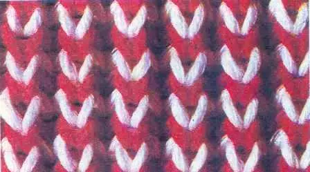 English Gum đan kim cho khăn quàng cổ: Đề án đan cho người mới bắt đầu