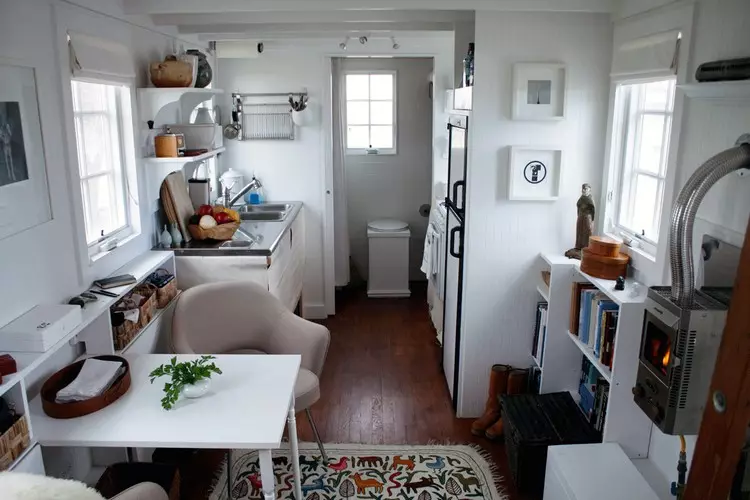 एक छोटे से घर का इंटीरियर डिजाइन - आपके अपने छोटे कुटीर के लिए विचार (52 तस्वीरें)