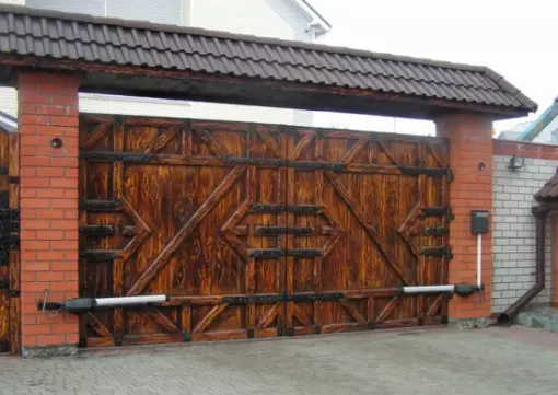 Swing Gate DIY - Scheme, Manufacturing and Installation, Installation af Automation