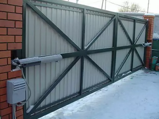 Swing Gate DIY - schéma, výroba a instalace, instalace automatizace