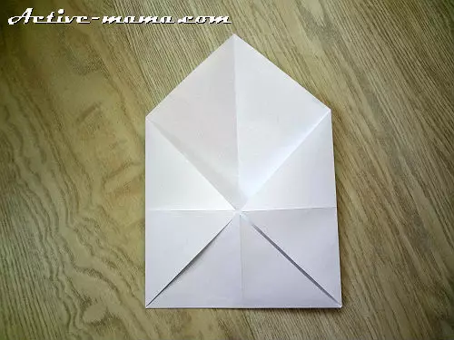 Kapal kertas Origami kanthi skema: kepiye nggawe mast nganggo layaran lan pipa kanggo bocah-bocah
