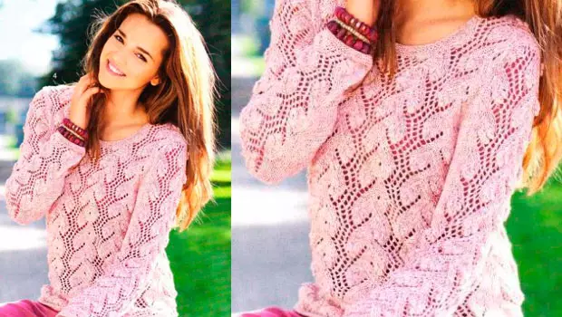 Sweater de punto branco: opción feminina e masculina con fotos e vídeos