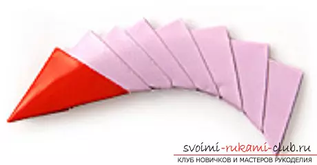 Лебед Оригами кагаздан: Сүрөттөр жана видео менен этап-этабы менен жасоо керек