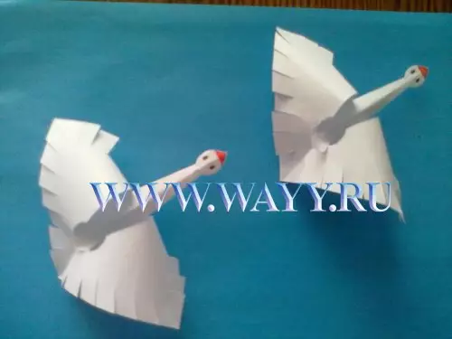 LEBED Origami van PAPIER: Hoe stap voor stap te zetten met foto's en video