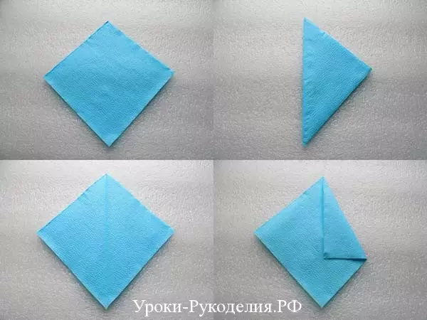 Lebed Origami kağızdan: Foto və video ilə addım-addım necə etmək olar