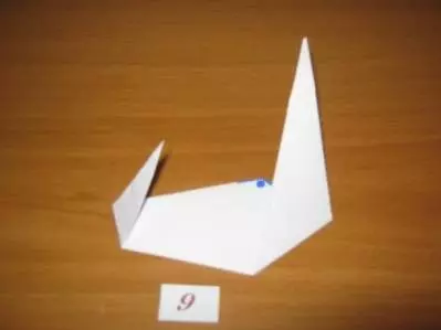 נייר אוריגמי ציפורים: איך לעשות טופס בסיסי עם וידאו