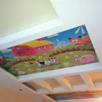 Contemporary ceiling sa mga bata: kisame ibabaw at mga diskarte sa designer