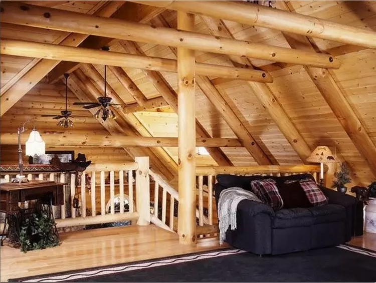 Interior rumah kayu di dalam: ide-ide modern untuk rumah pedesaan pribadi (43 foto)
