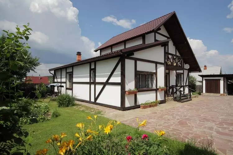 スカンジナビア風の家の外観と内部：北ヨーロッパの居心地の良い動機（39枚）
