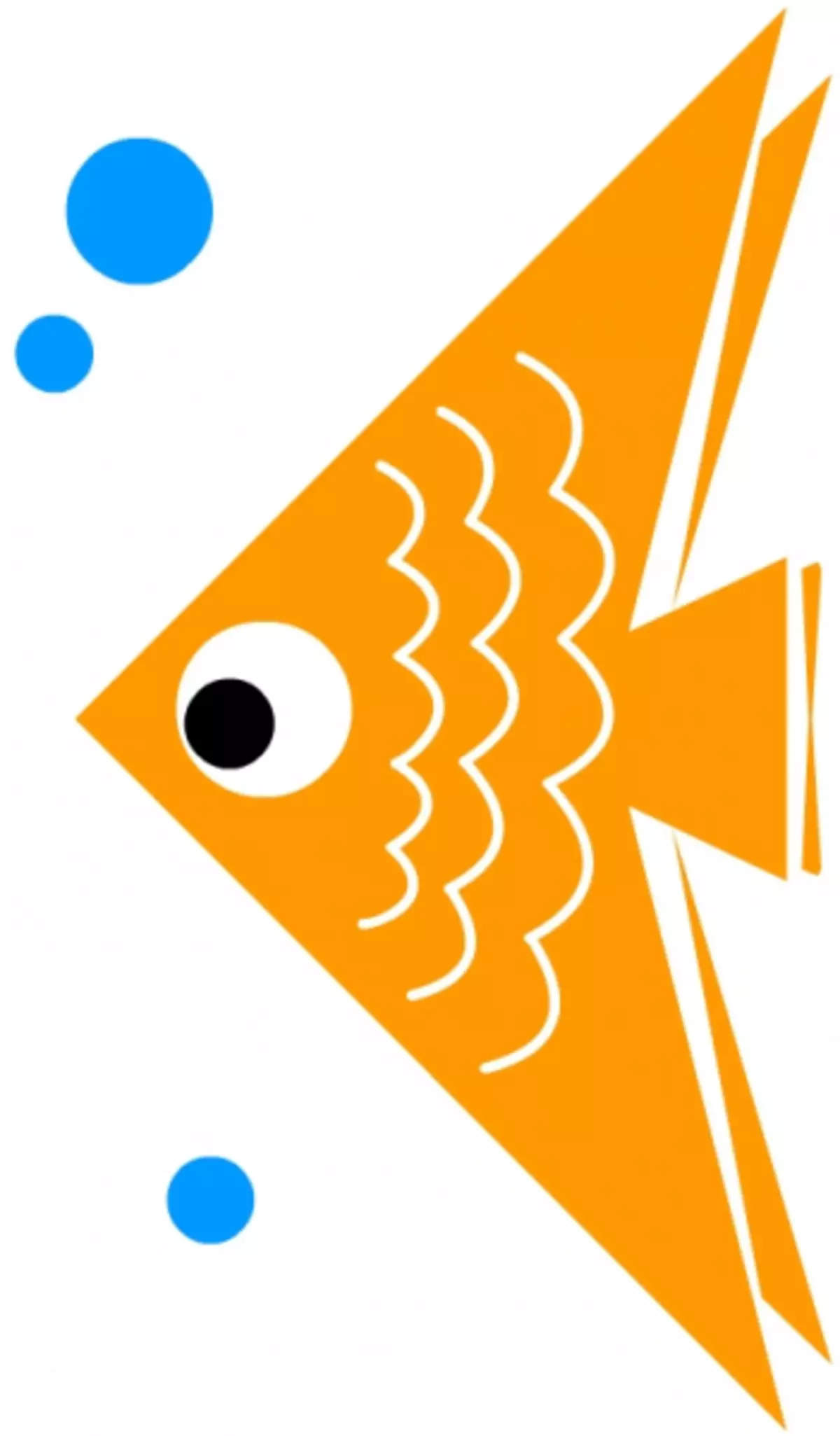 Origami: riba za djecu s fotografijom i videom