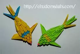 Origami: Iwak kanggo bocah sing duwe foto lan video