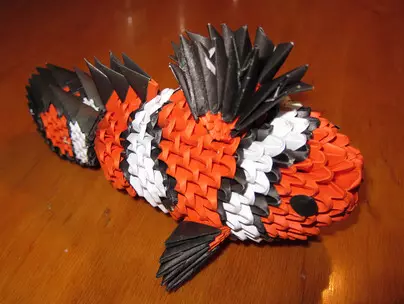 Origami: Ribe za otroke s fotografijo in videom
