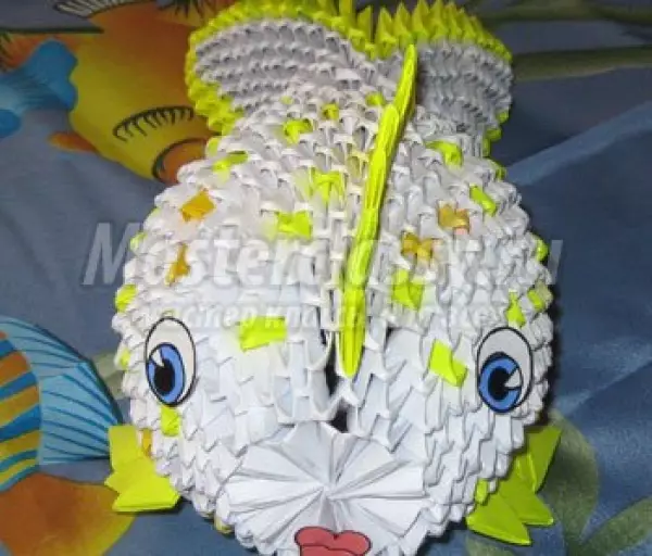 Origami: Zivis bērniem ar fotoattēlu un video