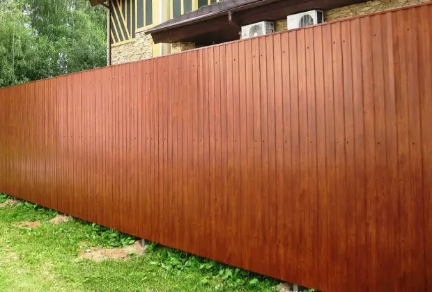 How to make a fence from slate with your own hands: options and features of the installation