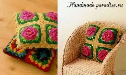 Floral Crochet Motifs με Σχέδια