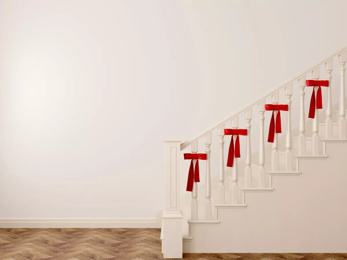 如何在新的一年之前在私人住宅中製作樓梯？