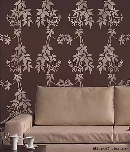 57 Květinové šablony pro dekorace a design zdi