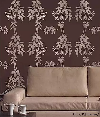 57 stencil floreali per la decorazione e il design del muro