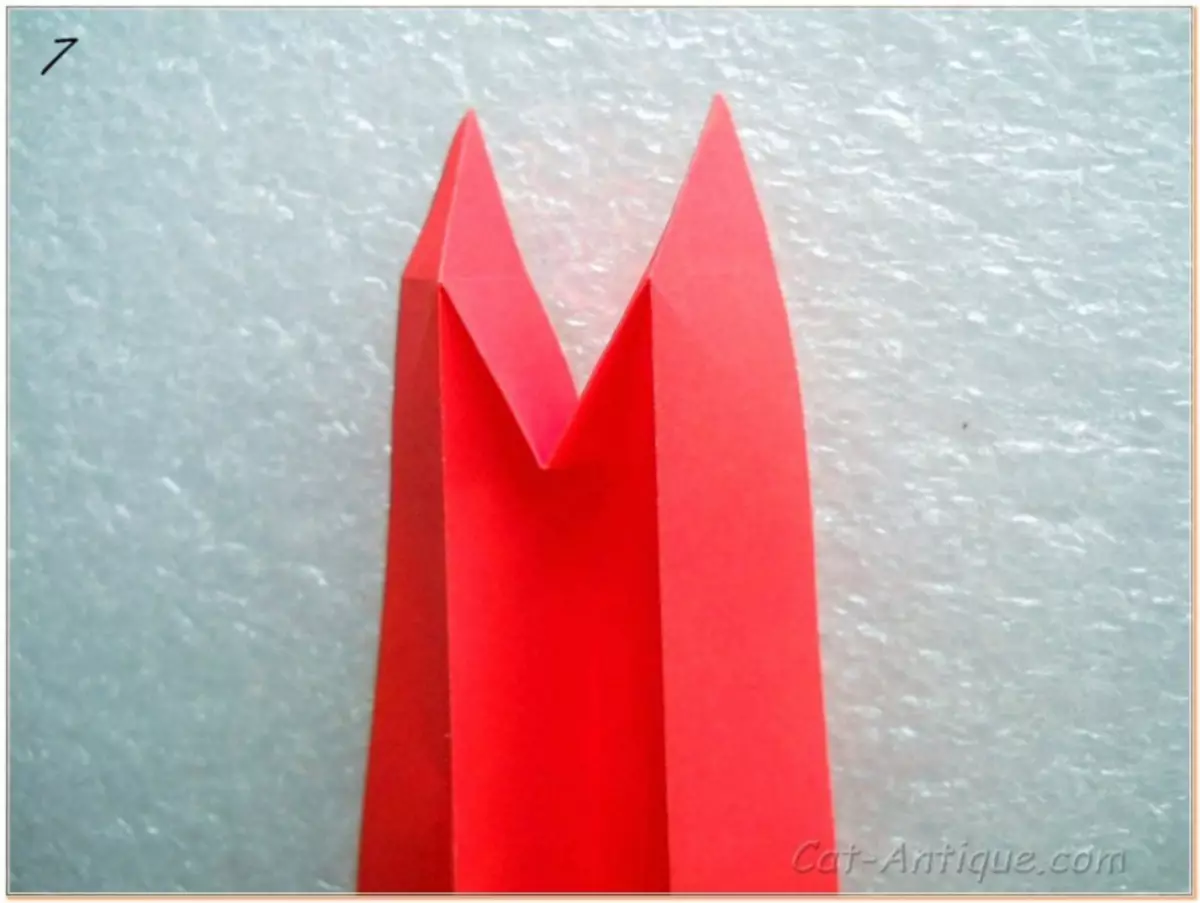 Origami Cat: Master kelas dengan skim dan video