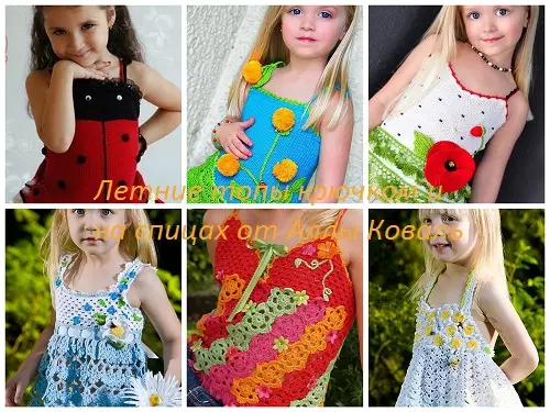 Top for Girl Crochet: kelas induk dengan skim dan perihalan