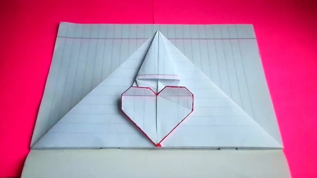 Origami voor een persoonlijk dagboek: Hoe maak je harten met foto's en video's