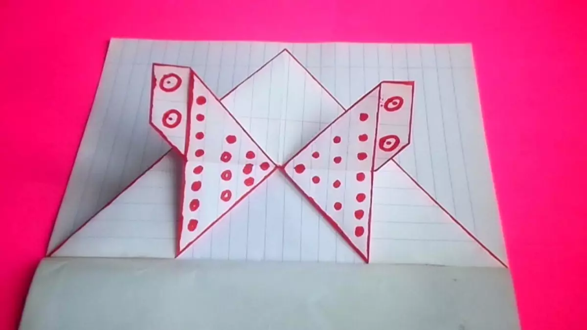 Origami för en personlig dagbok: Hur man gör hjärtan med foton och videoklipp