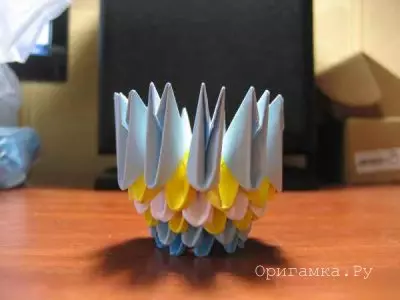 Origami Paper Vase: Masterclass met video en foto